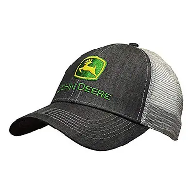 John Deere Men's Standard Baseball Charcoal One Size