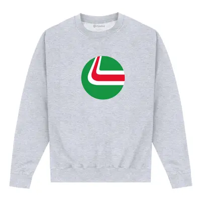 (L, Heather Grey) Castrol Unisex Adult Stack Sweatshirt