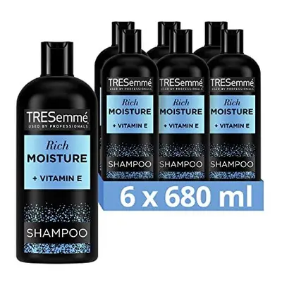 Rich Moisture Shampoo luxurious moisture for all-day hydration for dry, damaged hair 6x ml