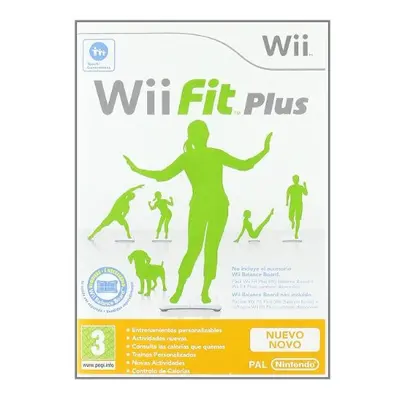 Wii Fit Plus Game Only European Covers Multi-Language Game