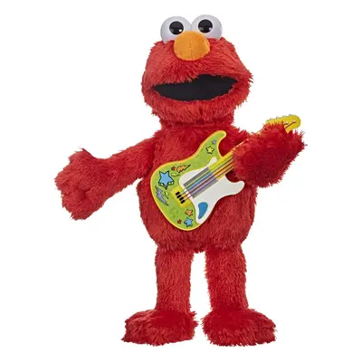 Sesame Street Rock and Rhyme Elmo Talking Singing 14-Inch Plush Toy f