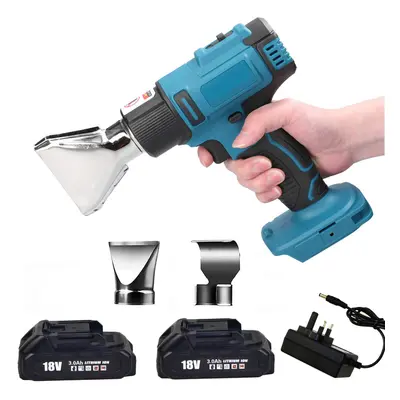 1200W Cordless Hot Air Gun Heat Gun+2Battery+Charger-MakitaCompatible