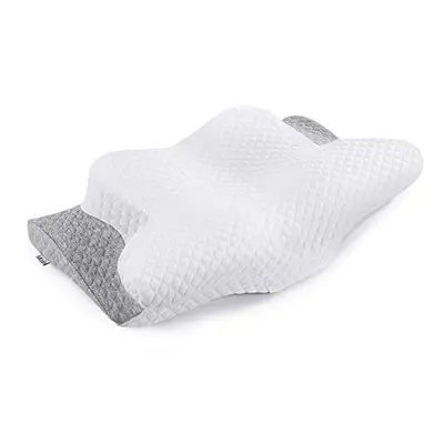 Misiki Orthopedic Pillows Contour Memory Foam Pillow Neck Support Pillow for Sleeping Cervical P