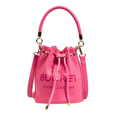 (RoseRed) Bucket Handbag Women Leather Drawstring Shoulder Crossbody Bag Daily Travel Gift