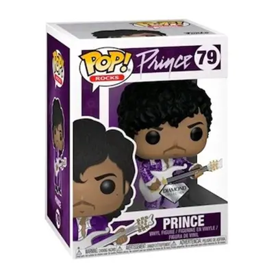 Funko Pop Rocks Purple Rain Prince Diamond Glitter Exclusive Vinyl Figure