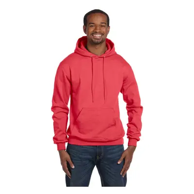 Champion Double Dry Men`s Action Fleece Pullover Hood Scarlet Heather