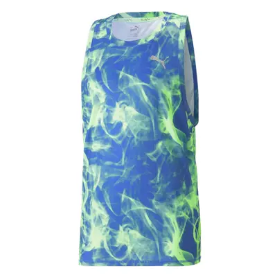 PUMA Men's Run Favorite Singlet All Over Print Royal Sapphire-AOP XX