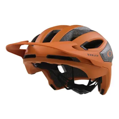 (S, Matte Ginger/Matte Grey Smoke) Oakley DRT3 Trail Cycling & Mountain Bike Helmet In Vent Eyew