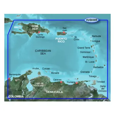 Garmin BlueChart® g3 Vision® HD - VUS030R - Southeast Caribbean - microSD™/SD™