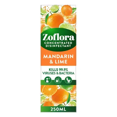 Zoflora Mandarin & Lime Concentrated Multipurpose Disinfectant Liquid Antibacterial Cleaner Pet-