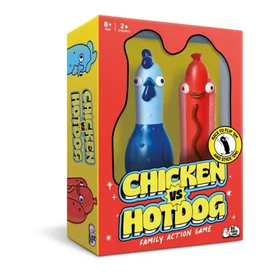 Big Potato Chicken vs Hotdog: The Ultimate Challenge Party Game for Kids, Teens, Adults and Flip