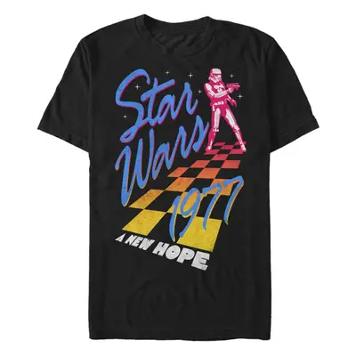 Star Wars New Wave Men's Tops Short Sleeve Tee Shirt Black 4X-Large