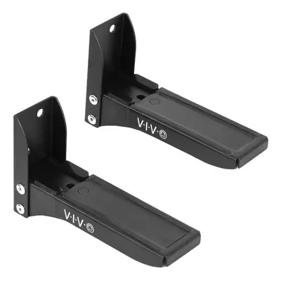 VIVO Steel Universal Dual Soundbar Wall Mount Brackets Adjustable Extending Speaker Arm Holders 