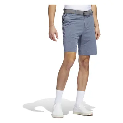 adidas Mens Crosshatch Golf Shorts Crew NavyWhite