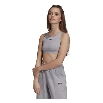 adidas Originals womens R.Y.V. Bra Top Glory Grey X-Large