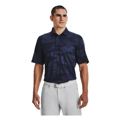 Under Armour Men's Playoff 2.0 Short Sleeve Jacquard Polo (410) Midni