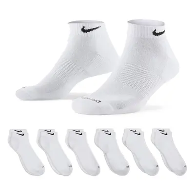 Nike Men's 6-Pack Everyday Plus Cushion Low-Cut Training Socks Size