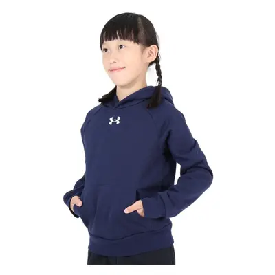 Under Armour Boys Rival Fleece Hoodie (410) Midnight Navy / / White