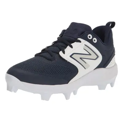 New Balance Men's Fresh Foam V6 Molded Baseball Shoe Navy/White