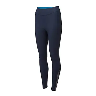 Womens Grid Cruiser Thermal Reflective Exercise Tight Navy