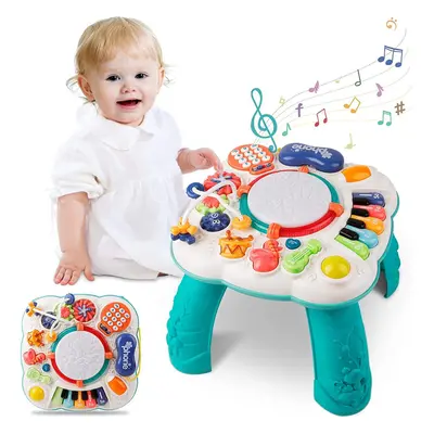 Baby Play Learn Activity Table Toddler Early Education Musical Toys