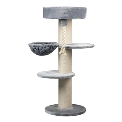 RHRQuality Cat Tree Maine Coon Sleeper Plus Light Grey