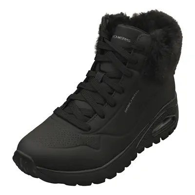 (7) Skechers Uno Rugged Fall Air Womens Casual Boots in Black