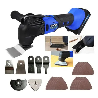 Cordless Brushless Oscillating Multi Tool Quick Release Blade Various Speed Oscillating Angle 4Â