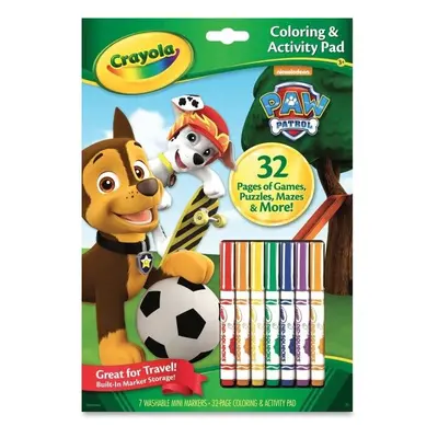 Crayola CYO046918 Paw Patrol Coloring Activity Pad - Multicolor