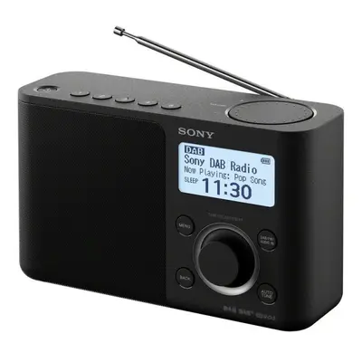 Sony XDRS61DB.CEK Portable Digital Radio with High Quality Sound - Black