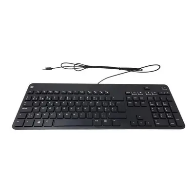 HP Keyboard Office USB Belgian AZERTY Layout Black K8P74AA