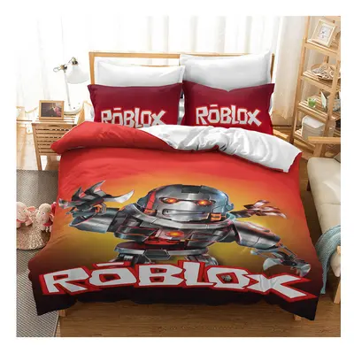 (Pattern 05, Double) ROBLOX Bedding Single Double Duvet Cover Cartoon