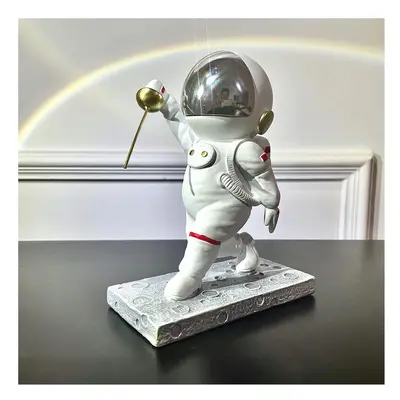 (Astronis-Defense) Astronomical Astronaut Fencing Model Small Ornament Living Room TV Cabinet Ch