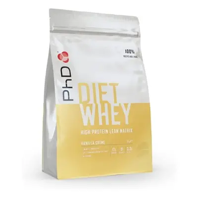 PhD Nutrition Diet Whey High Protein Lean Matrix, Vanilla CrÃ¨me Diet Whey Protein Powder, High 