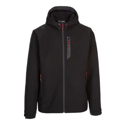 (M, Black) Trespass Mens Marlon Soft Shell Jacket