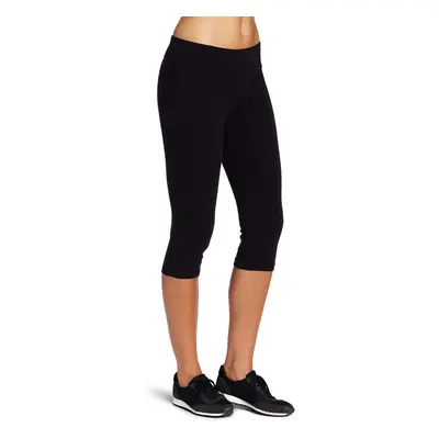 Spalding Women's Essential Capri Legging | Comfortable 4-Way Stretch Athletic Pants | Mid-Waist 