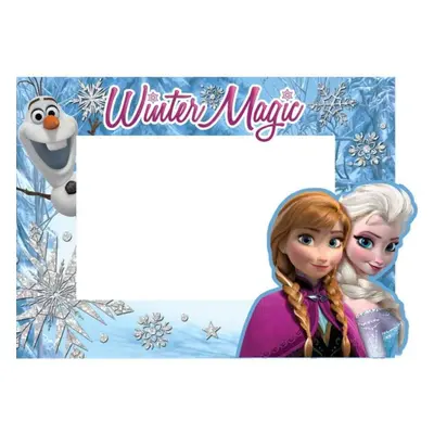 DISNEY FROZEN ELSA, ANNA, AND OLAF WINTER MAgIc PIcTURE FRAME