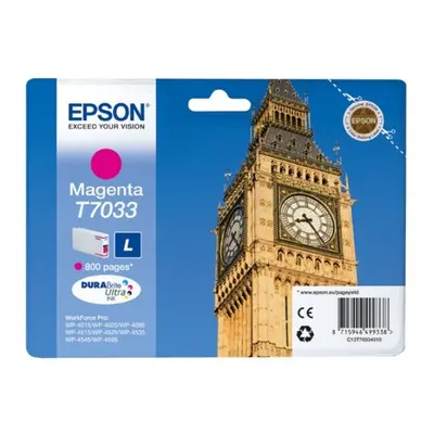 Epson C13T70334010 (T7033) Ink cartridge magenta, pages, 10ml