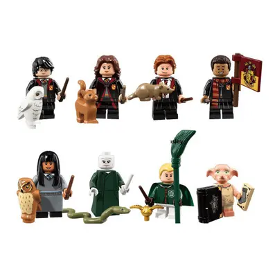 8pcs Harry Potter Voldemort Elves Dobby Assembled Man Toys Children's Toys Mini Figures Fit Lego