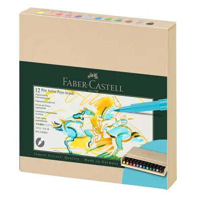 Faber-Castell PITT Artist Pen, Multicoloured, Studio Box Of