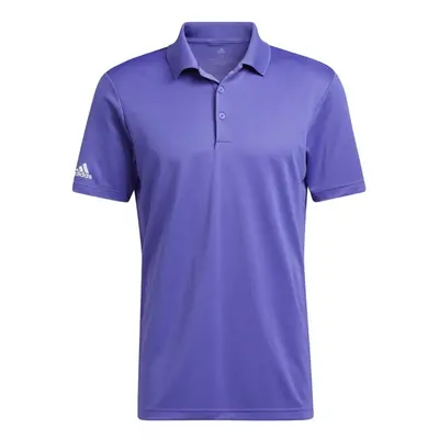 adidas Men's Performance Primegreen Polo Shirt Purple Large