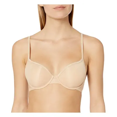 Calvin Klein Women's Sheer Marquisette Demi Lightly Lined Bra Bare