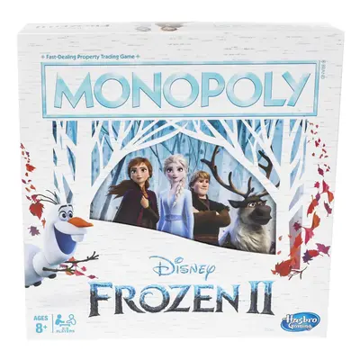 Monopoly Game: Disney Frozen Edition Board Game for Ages and Up