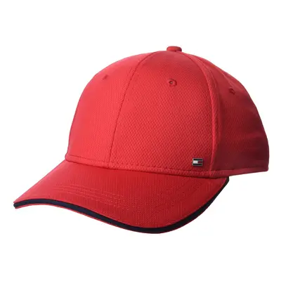 Tommy Hilfiger Men's Cotton Billy Adjustable Flap Baseball Cap Apple