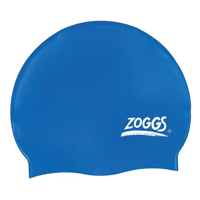 Zoggs Unisex Silicone Swimming cap Royal Blue One Size UK