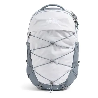 THE NORTH FACE Women's Borealis Commuter Laptop Backpack TNF White Metallic M?lange/Mid Grey-NPF