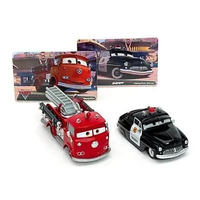 Disney Pixar Cars Red & Sheriff Classic Twin Pack