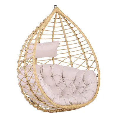 Hanging Chair PE Rattan Natural ARSITA