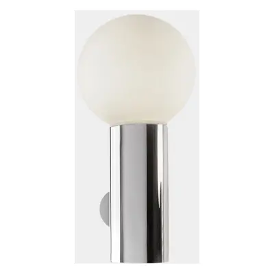 LEDS C4 Mist Single Bathroom Wall Light Chrome E14