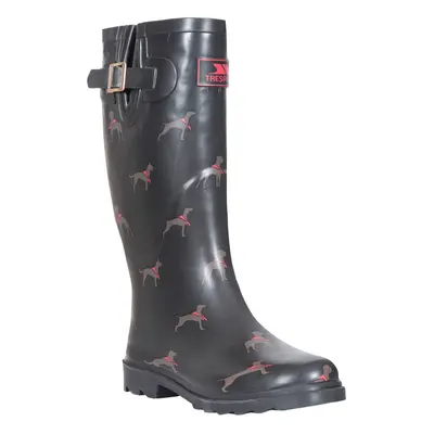 (6 UK, Dog Print) Trespass Womens/Ladies Samira Wellington Boots